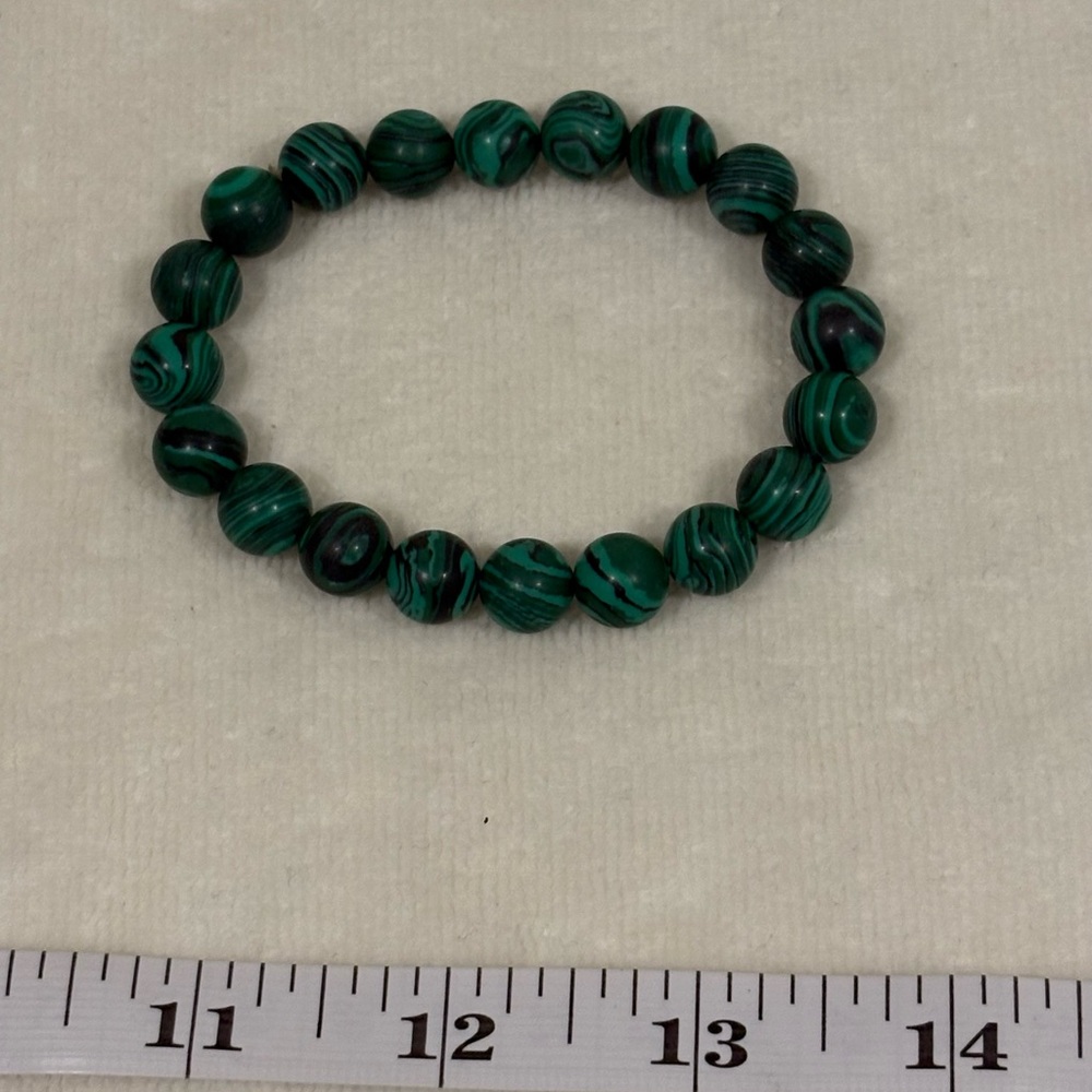 Four Bead/Stone Stretch Bracelets - image 1